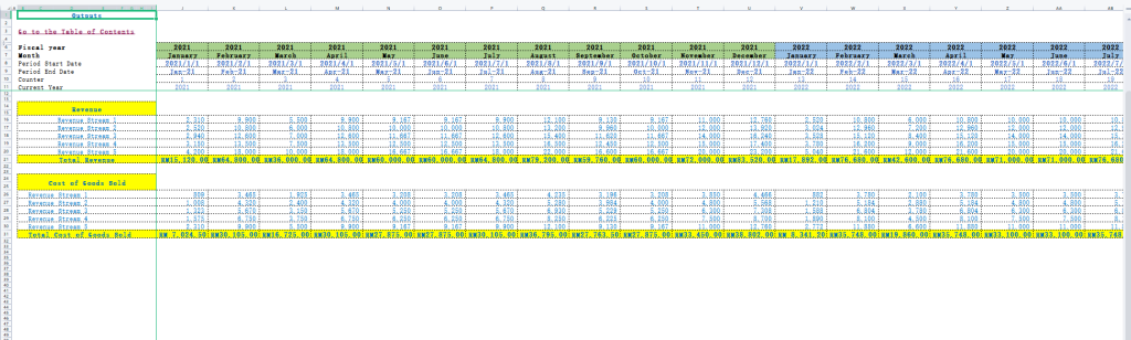 图片[10]-Scenarios Analysis in Financial Model for Excel Template--Excel模板财务模型中的场景分析-趋势跟踪之道Pro