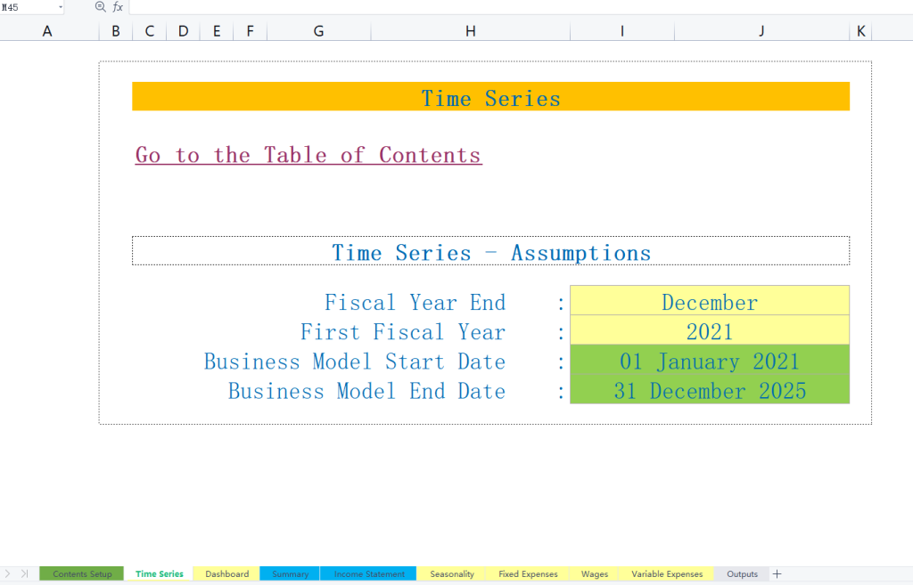 图片[2]-Scenarios Analysis in Financial Model for Excel Template--Excel模板财务模型中的场景分析-趋势跟踪之道Pro