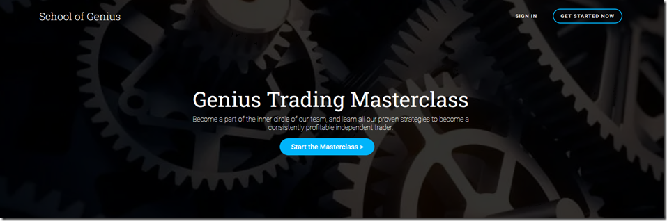 Genius Trading Masterclass-趋势跟踪之道Pro