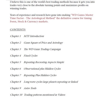 图片[3]-WD Ganns Master Time Factor by The Astrological Method. Predictive Power. Myles Wilson Walker.Video 1.5 GB. Gann Secret-趋势跟踪之道Pro