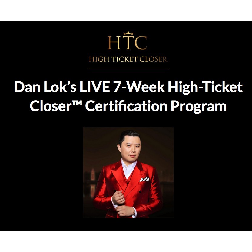 [Video Course] High Ticket Closer Course by Dan Lok-趋势跟踪之道Pro