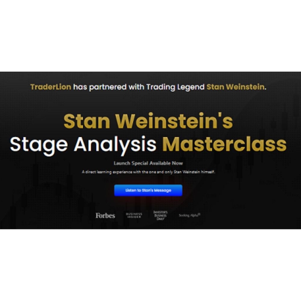 [Video Course] Stage Analysis Masterclass by Stan Weinstein, Traderlion 中英字幕-趋势跟踪之道Pro