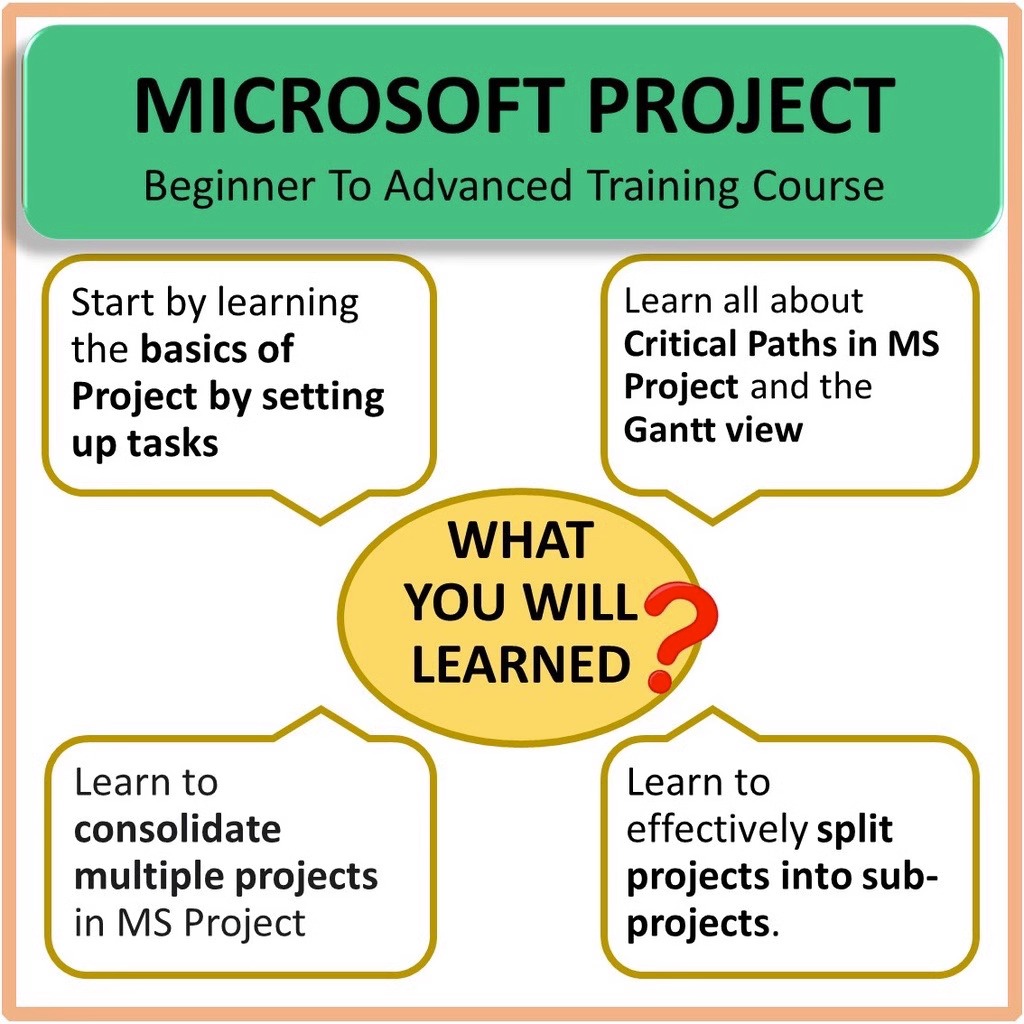 图片[3]-[Video Course] Microsoft Project - Beginner To Advanced Level Training Course [103 Lessons Video Tutorial]-趋势跟踪之道Pro