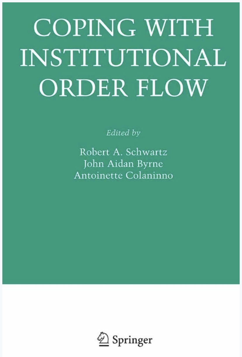 Coping With Institutional Order Flow (Zicklin School of Business Financial Markets Series)-趋势跟踪之道Pro