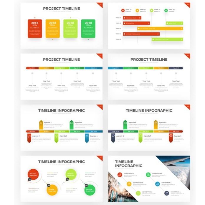 图片[2]-Project Timeline PowerPoint Template V7-趋势跟踪之道Pro