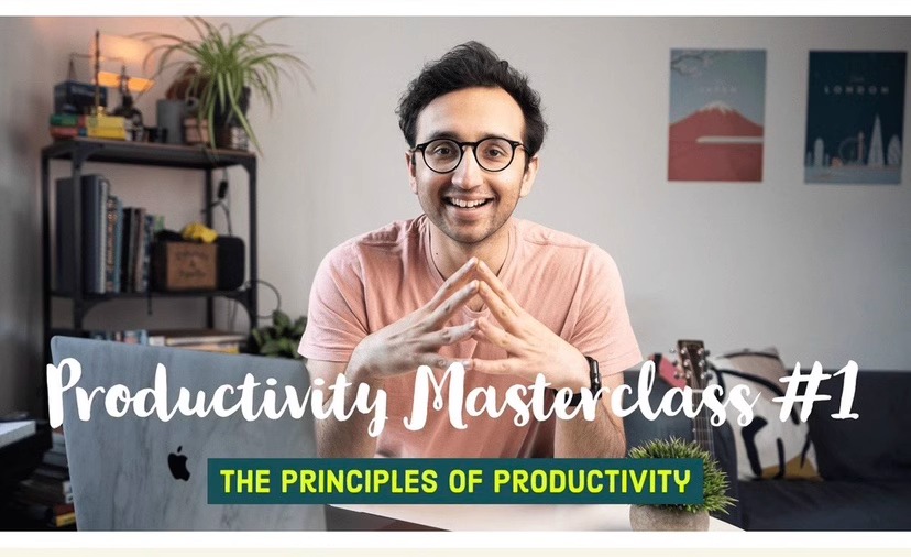 Ali Abdaal - Productivity Masterclass - Principles-趋势跟踪之道Pro