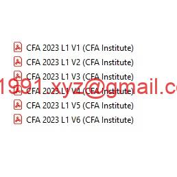 图片[2]-CFA 2023 Program Curriculum Level 1 Volume 1-6-趋势跟踪之道Pro