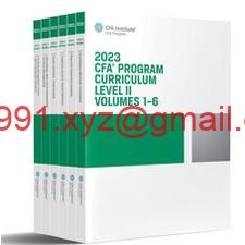 2023 CFA Program Curriculum Level 2-趋势跟踪之道Pro