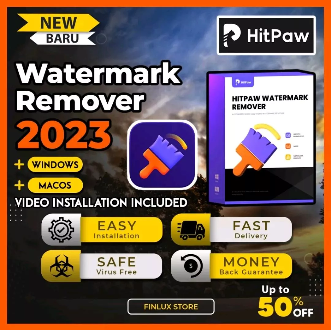 HitPaw Watermark Remover v2.3.0.8 Latest 2023 Lifetime For McOS-趋势跟踪之道Pro