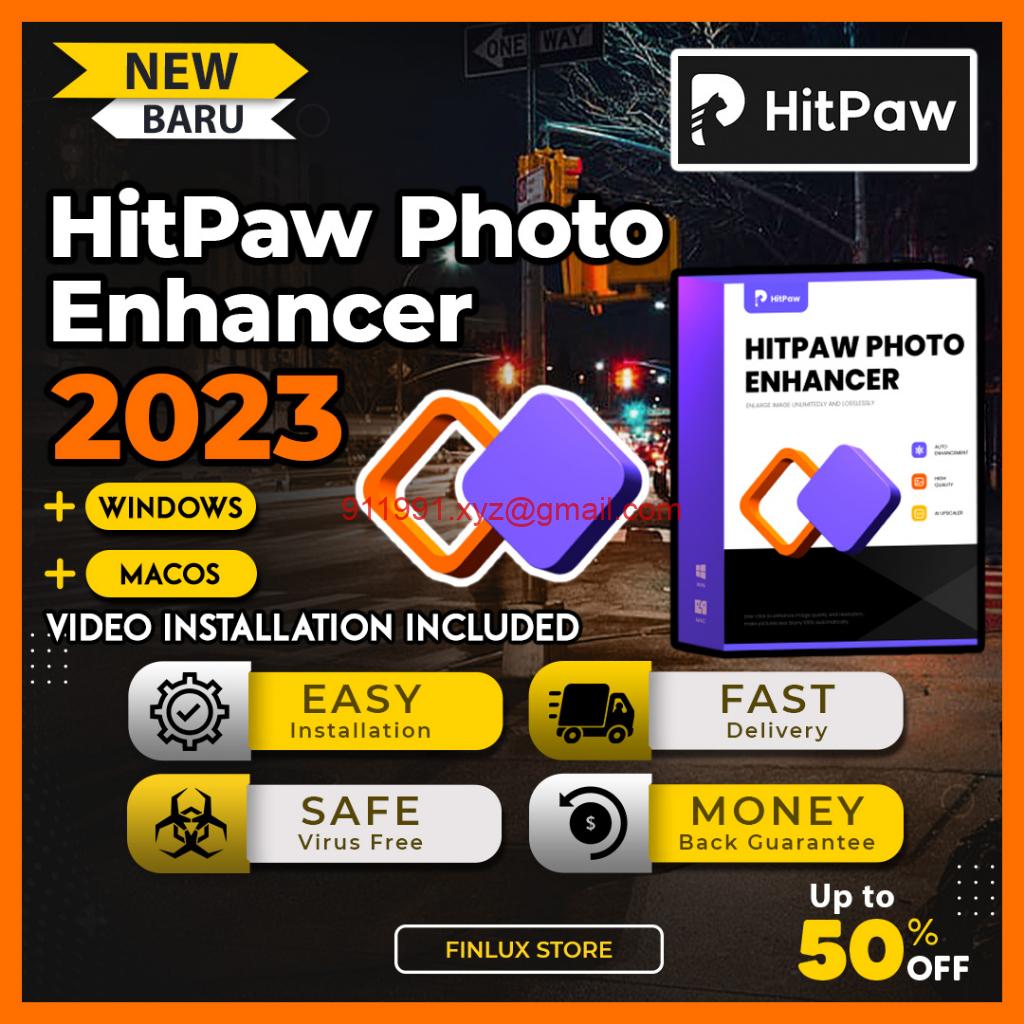 HitPaw Photo Enhancer v2.2.3.2 Latest 2023 Lifetime For Win & McOS (64-Bit)-趋势跟踪之道Pro