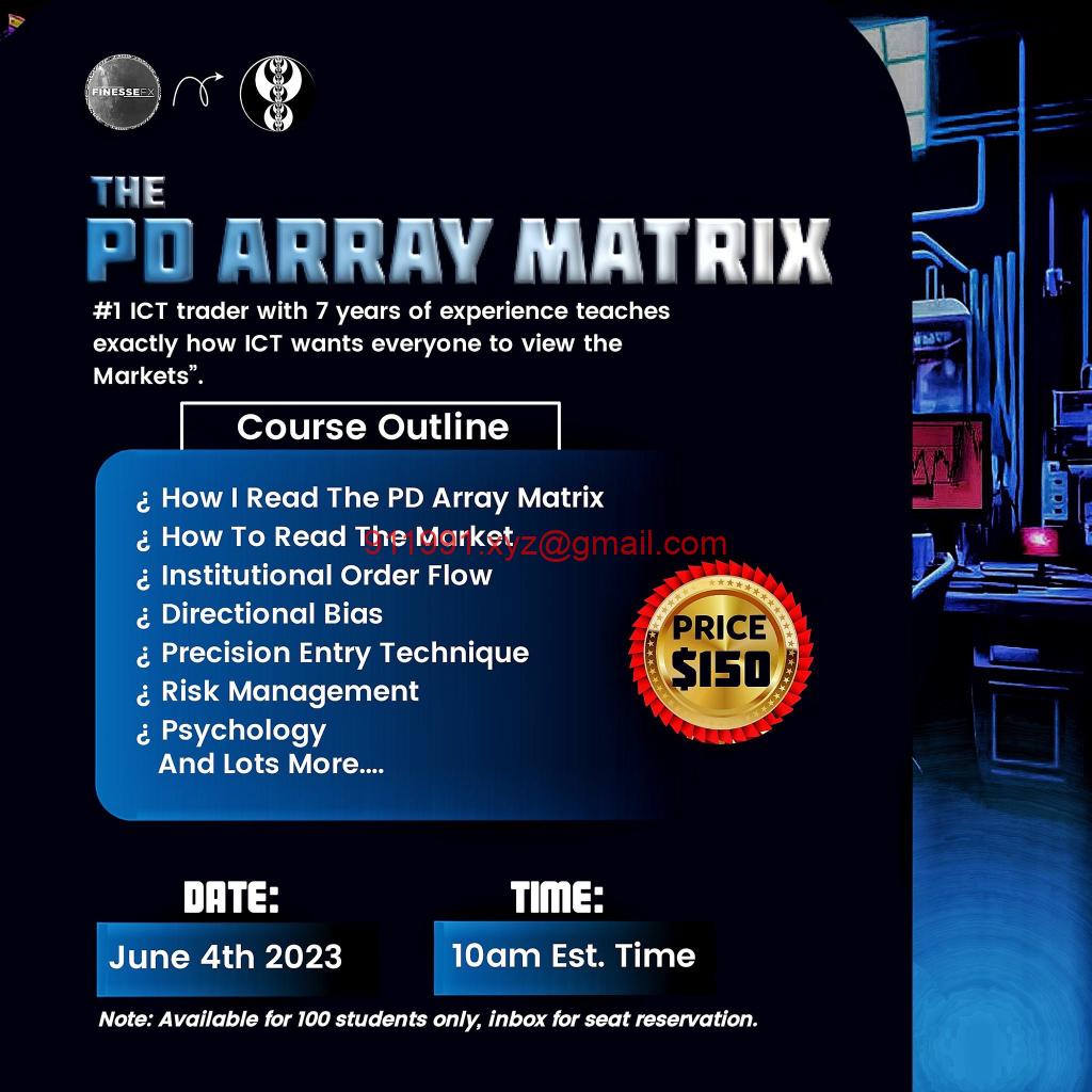 PD ARRAY MATRIX ICT COURSE-趋势跟踪之道Pro