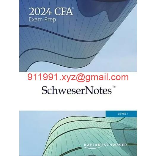 SchweserNotes CFA 2024 Level I - SchweserNotes Book 1-5 (Kaplan Schweser)-趋势跟踪之道Pro