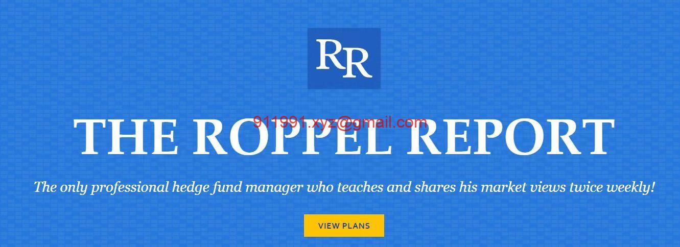 THE ROPPEL REPORT~吉姆罗贝尔会员订阅 跟着吉姆学习交易-趋势跟踪之道Pro