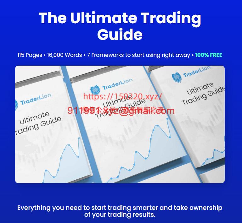 Traderlion~Ultimate Trading Guide EP1-7 Videos&PDF 中英字幕-趋势跟踪之道Pro