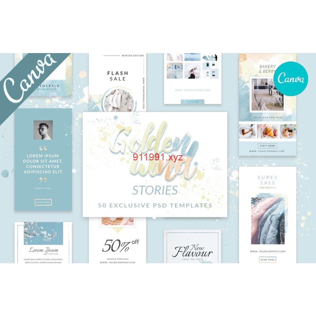 图片[8]-2498+ CANVA Bundle Social Media Pack MEGA BEST BUNDLE-趋势跟踪之道Pro