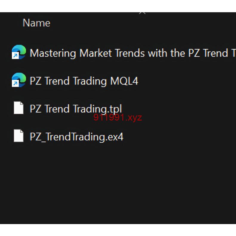 图片[3]-PZ Trend Trading v4.5 Indicator MT4-趋势跟踪之道Pro