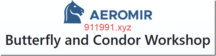 Aeromir – Butterfly and Condor Workshop-趋势跟踪之道Pro