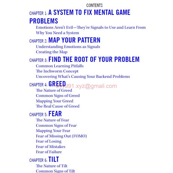 图片[2]-The Mental Game of TradingA System for Solving Problems with Greed, Fear, Anger,Confidence,and Discipline Jared Tendler-趋势跟踪之道Pro